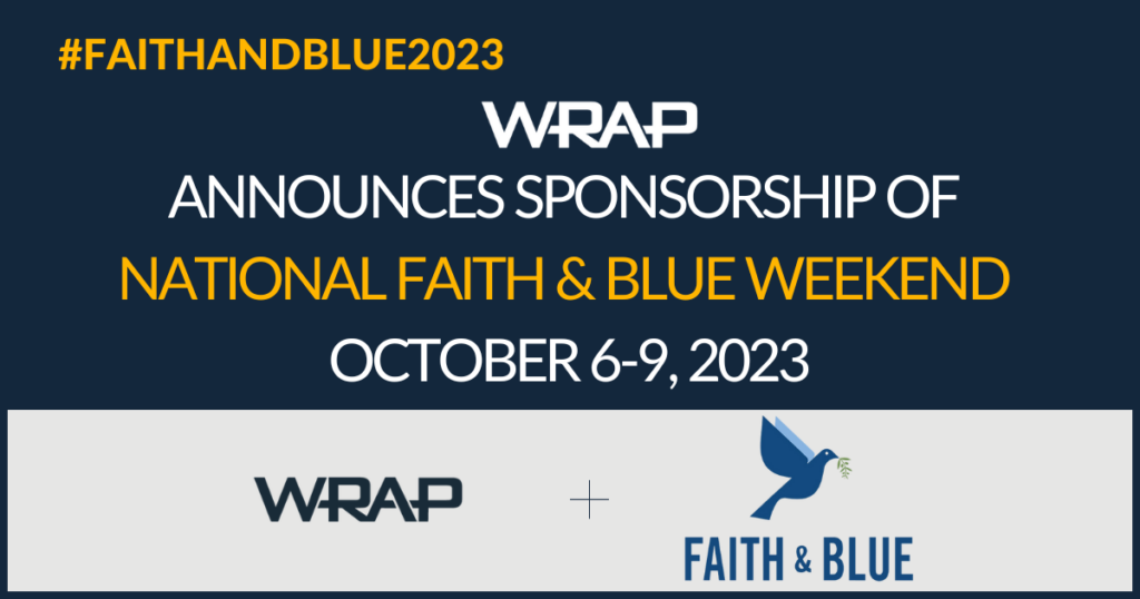 WRAP sponsors National Faith & Blue Weekend 2023